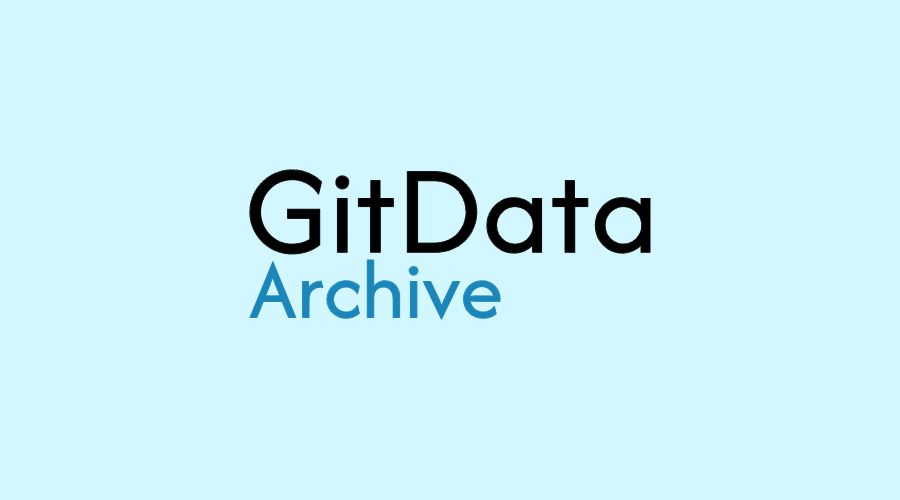 GitData Archive logo